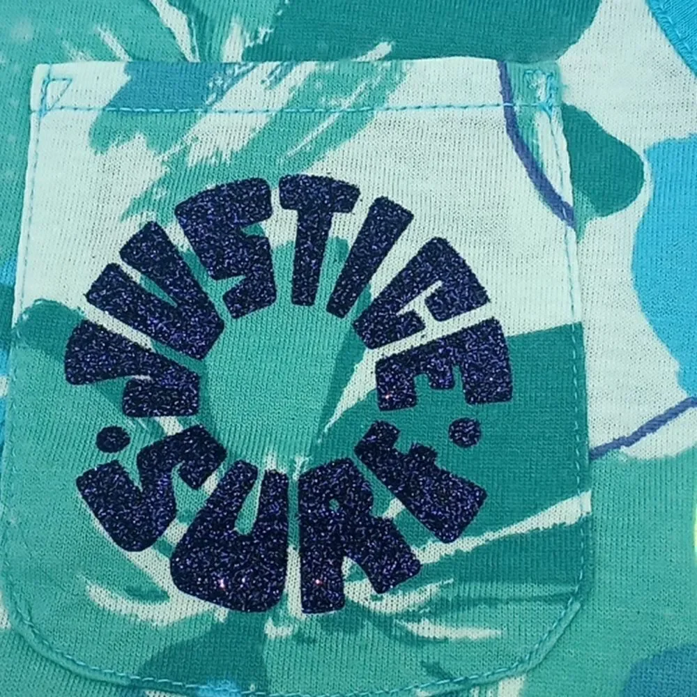Girls Justice Tank Top Shirt & Pants 2pc Outfit Size L